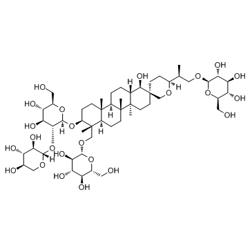 Hosenkoside M ((+)-Hosenkoside M) Chemical Structure