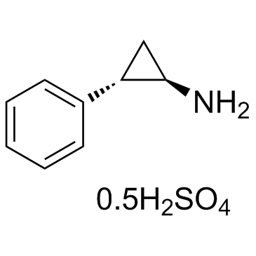 Tranylcypromine hemisulfate (dl-Tranylcypromine hemisulfate) Chemische Struktur