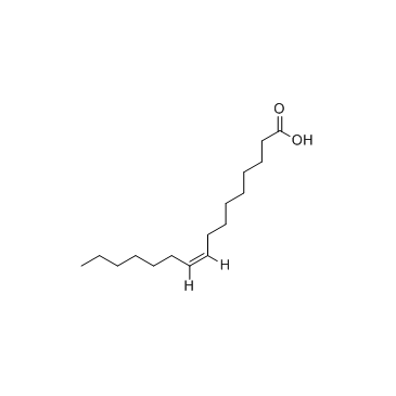 (Z)-Hexadec-9-enoic acid  Chemical Structure