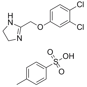 Fenmetozole Tosylate 化学構造