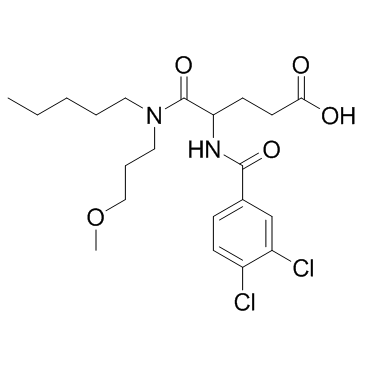 Loxiglumide (CR-1505) 化学構造