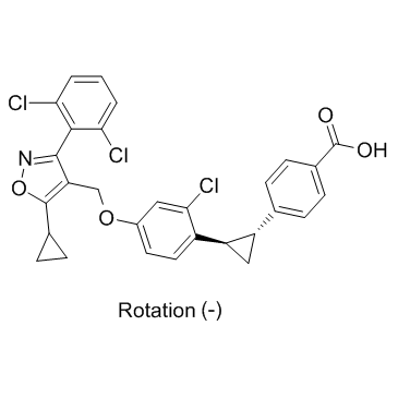 (-)-PX20606 trans isomer ((-)-PX-102 trans isomer)  Chemical Structure