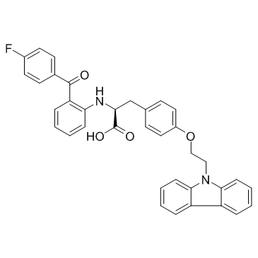 Chiglitazar  Chemical Structure