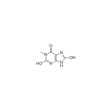 1-Methyluric acid  Chemical Structure