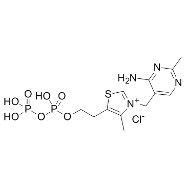 Thiamine pyrophosphate التركيب الكيميائي