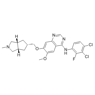 Tesevatinib (XL-647) Chemische Struktur