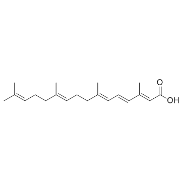 Peretinoin (NIK333) التركيب الكيميائي