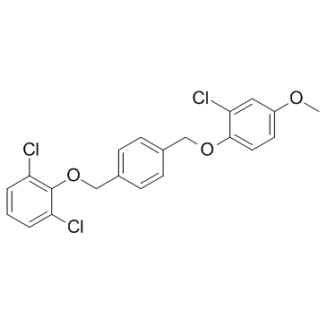 Pocapavir (SCH-48973) 化学構造