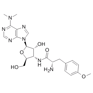 Puromycin (CL13900) 化学構造