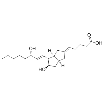 Carbacyclin (Carbaprostacyclin)  Chemical Structure