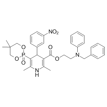 Efonidipine (NZ-105) Chemische Struktur