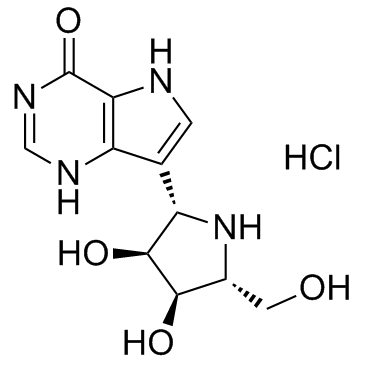 Forodesine hydrochloride (BCX-1777) Chemische Struktur