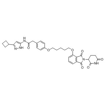 PROTAC CDK9 Degrader-1 Chemical Structure