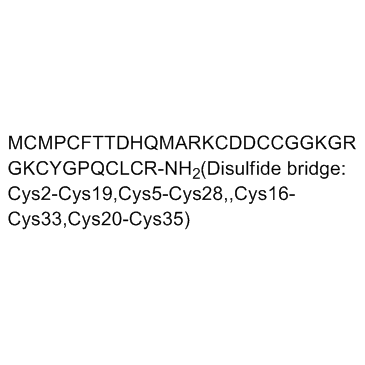 Chlorotoxin  Chemical Structure