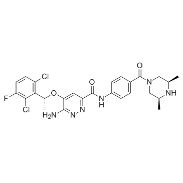 Ensartinib (X-396)  Chemical Structure