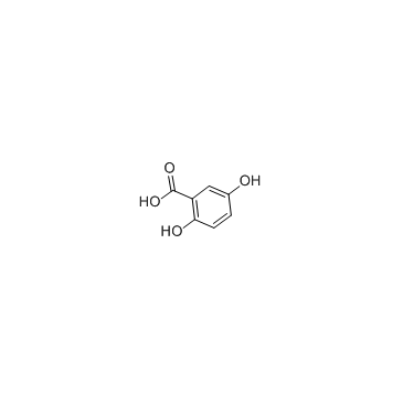 2,5-Dihydroxybenzoic acid  Chemical Structure