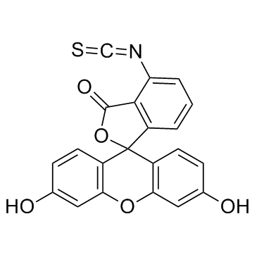 6-FITC (6-Fluorescein Isothiocyanate)  Chemical Structure