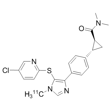 11C-MK-3168 Chemische Struktur