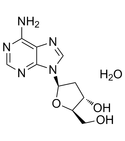 2'-Deoxyadenosine monohydrate Chemical Structure