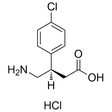 (R)-Baclofen hydrochloride Chemical Structure