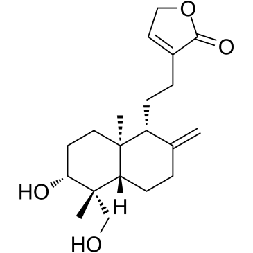 14-Deoxyandrographolide Chemical Structure