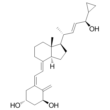 24R-Calcipotriol 化学構造