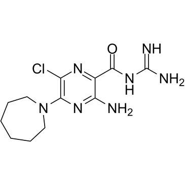 5-(N,N-Hexamethylene)-amiloride 化学構造