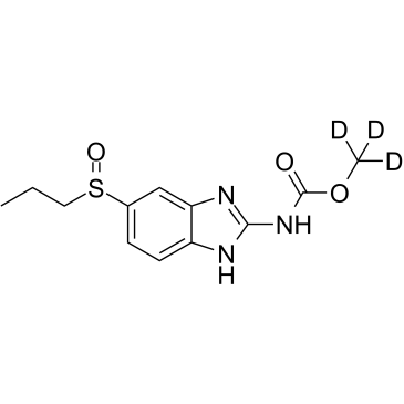 Albendazole sulfoxide D3 化学構造