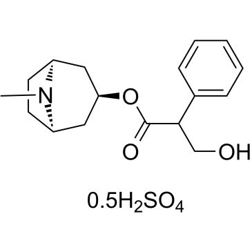 Atropine sulfate Chemical Structure