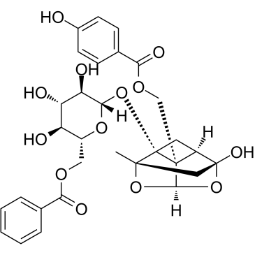 Benzoyloxypaeoniflorin Chemical Structure