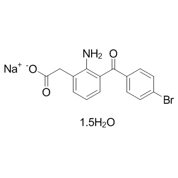 Bromfenac sodium hydrate التركيب الكيميائي