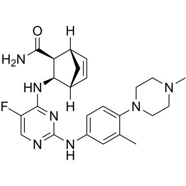 Cenisertib  Chemical Structure