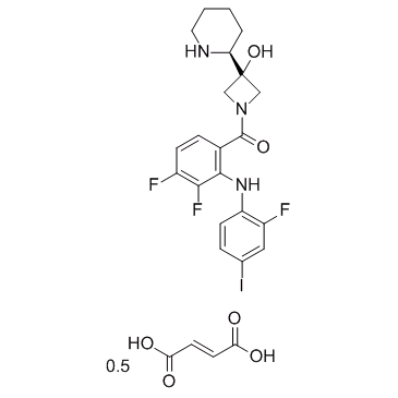 Cobimetinib hemifumarate Chemical Structure