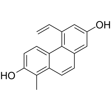 Dehydroeffusol 化学構造