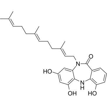 Diazepinomicin Chemical Structure