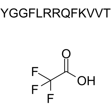 Dynorphin B (1-13) (TFA) Chemische Struktur