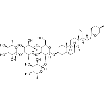 Formosanin C  Chemical Structure