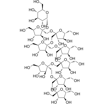 Fructo-oligosaccharide DP9/GF8 化学構造