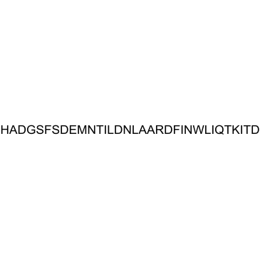 Glucagon-Like Peptide (GLP) II, human  Chemical Structure