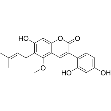 Glycycoumarin  Chemical Structure