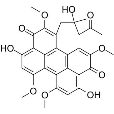 Hypocrellin A Chemical Structure