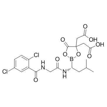 Ixazomib citrate Chemical Structure