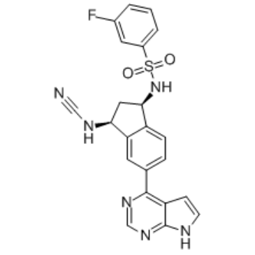 JAK3 covalent inhibitor-1 Chemische Struktur