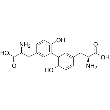 L,L-Dityrosine 化学構造