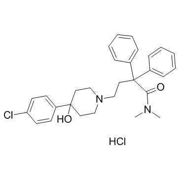 Loperamide hydrochloride Chemical Structure