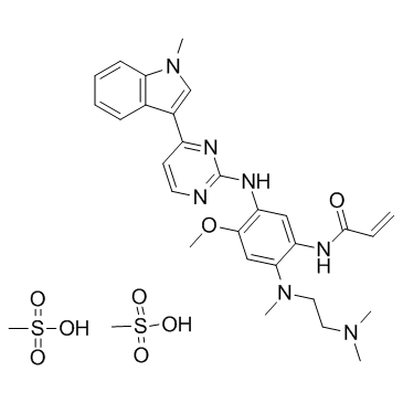 Osimertinib dimesylate التركيب الكيميائي