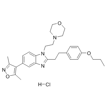 PF-CBP1 hydrochloride 化学構造