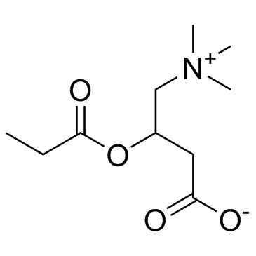 Propionylcarnitine Chemische Struktur