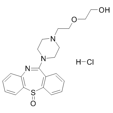 Quetiapine sulfoxide hydrochloride التركيب الكيميائي