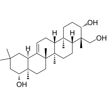 Soyasapogenol B  Chemical Structure